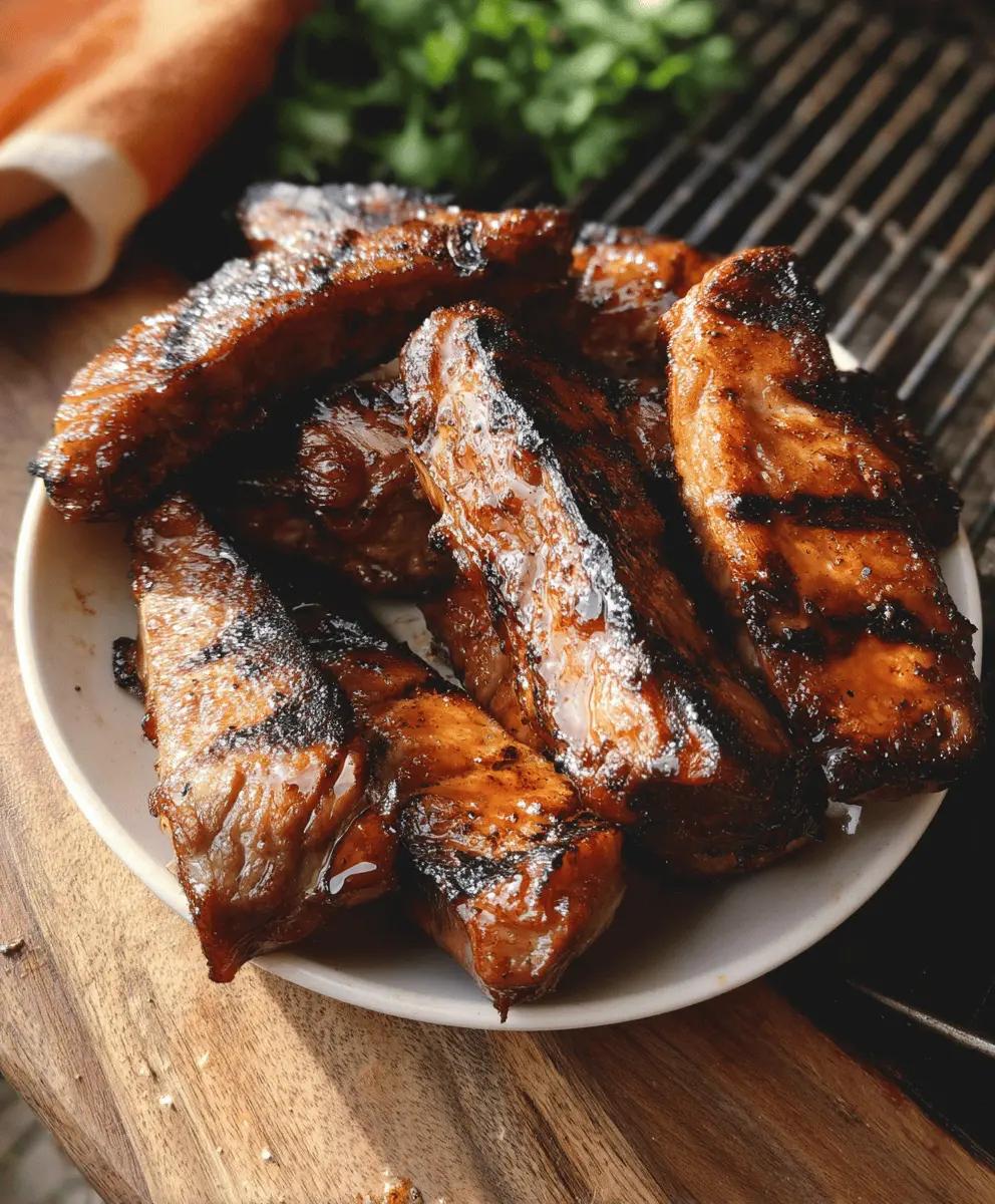 Easy Grilled Country Style Ribs Recipe