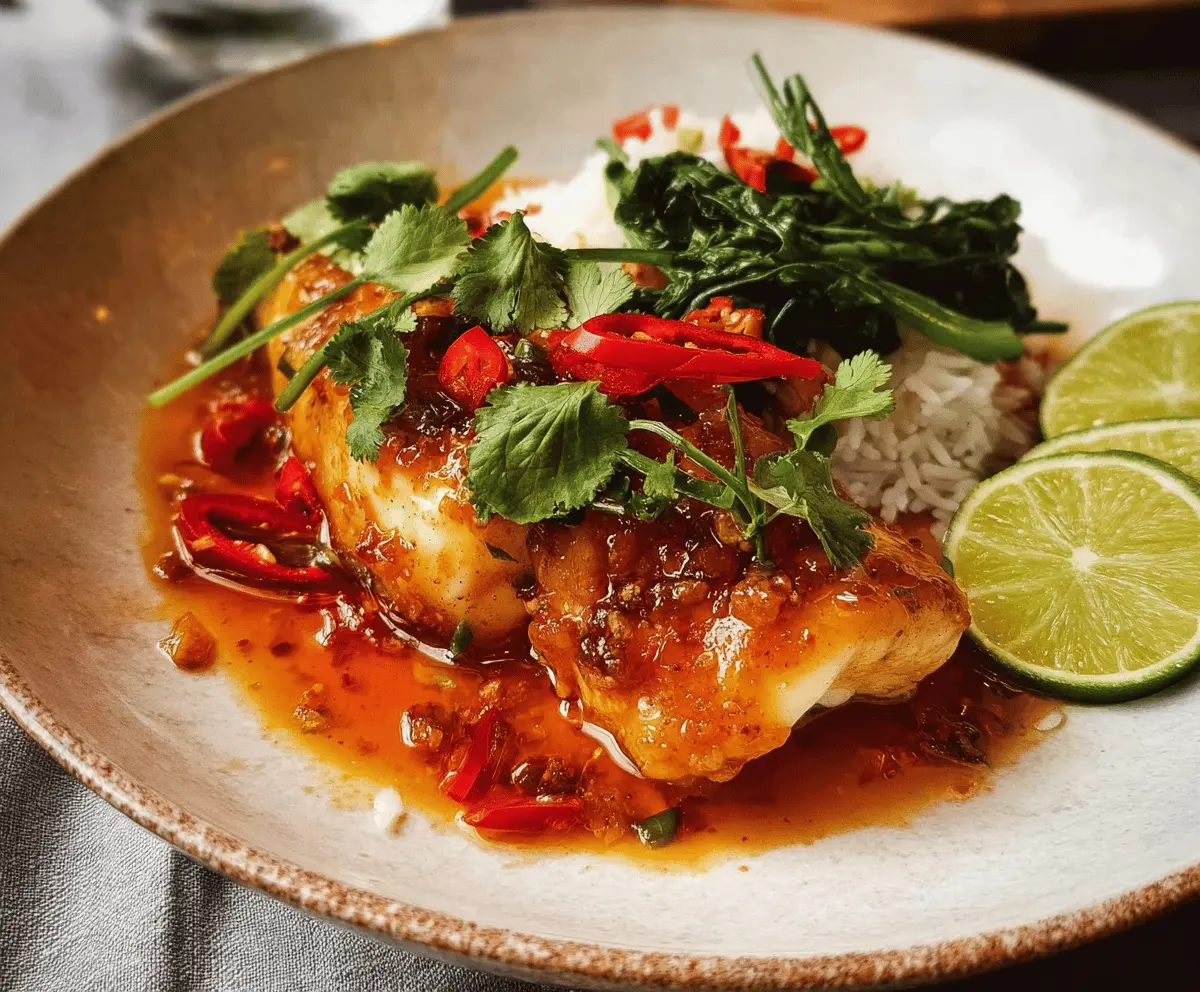 Easy Chilli Lime Fish Recipe for Dinner