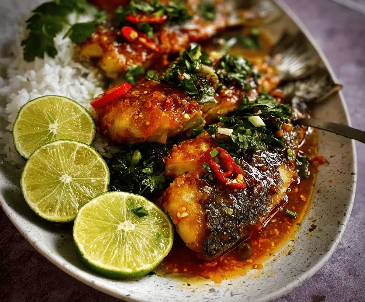 Easy Chilli Lime Fish Recipe for Dinner