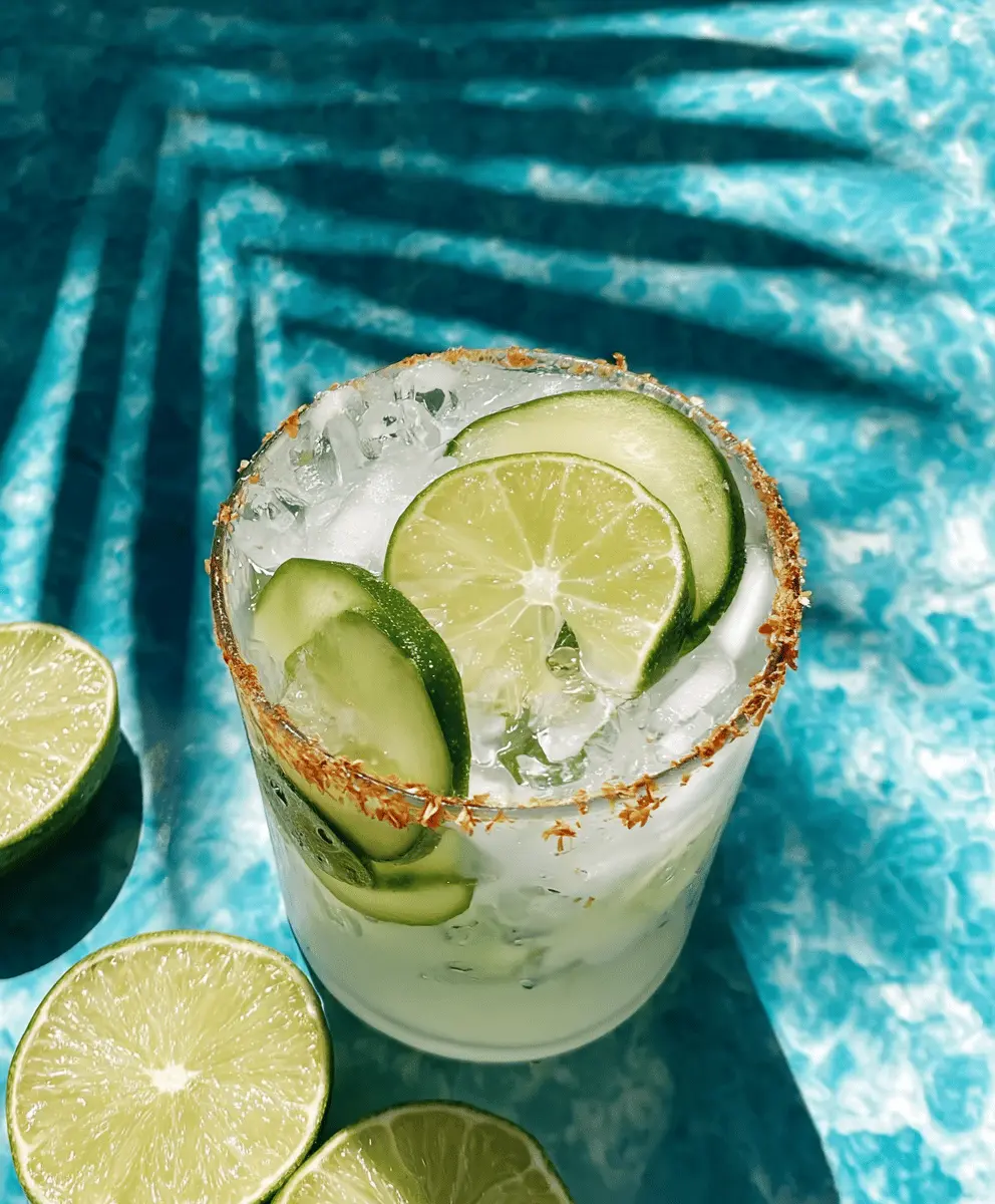 Easy Coconut Water Margarita Recipe