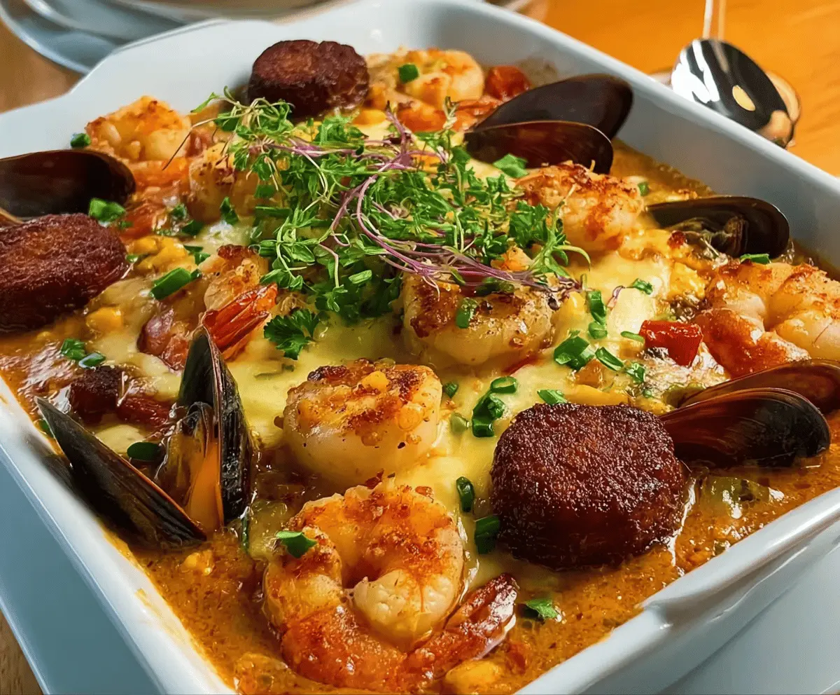 Easy Gourmet Seafood Cassolette Recipe