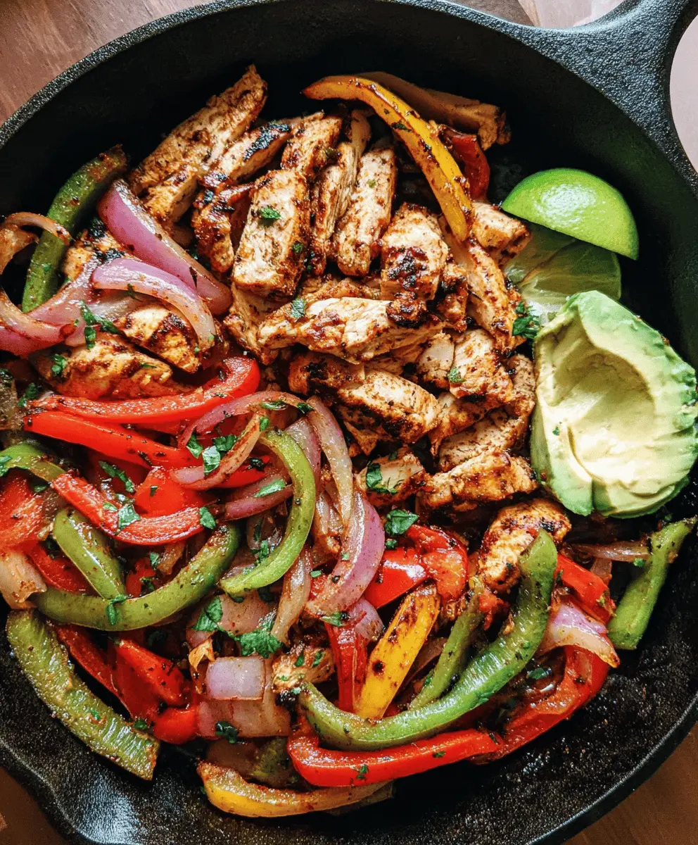 Best Ever Easy Chicken Fajitas Recipe