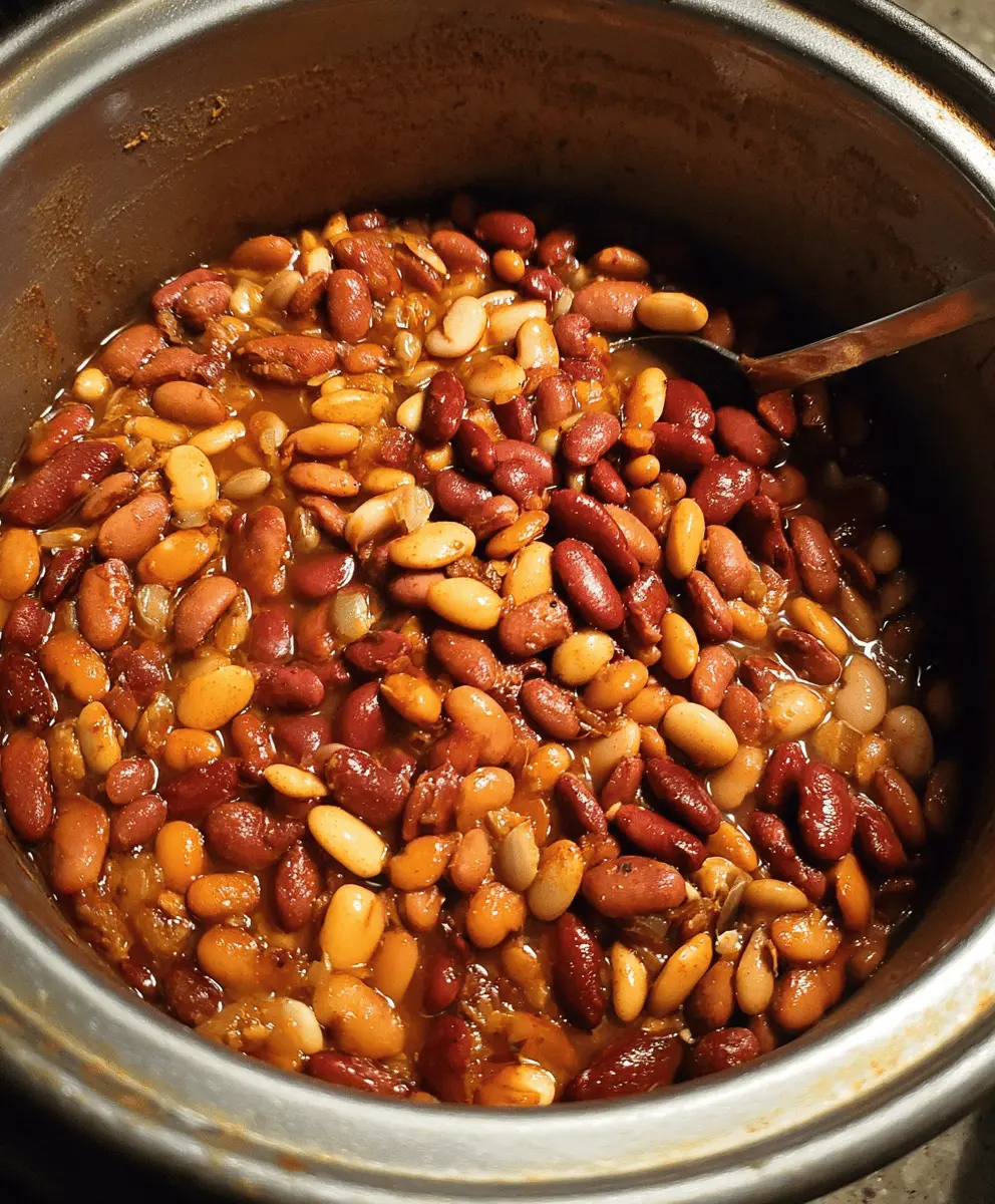 The Best Easy Crockpot Cowboy Beans Recipe