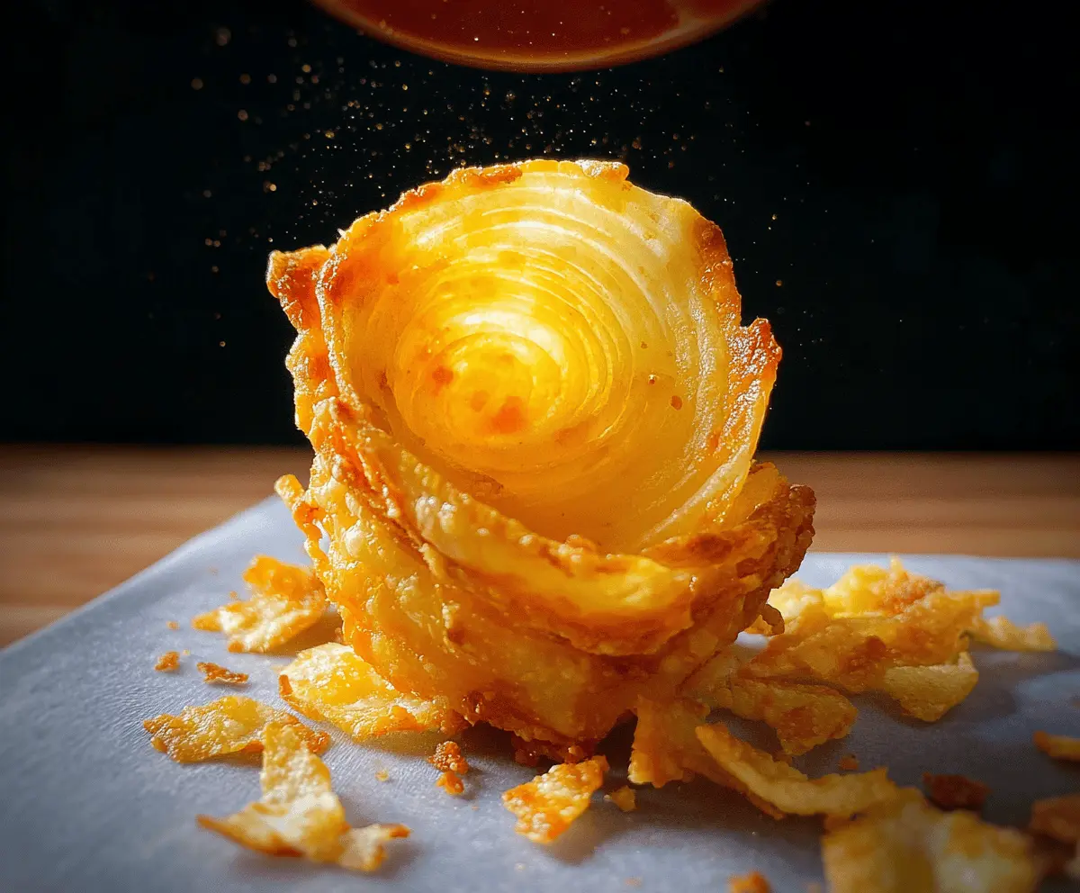 Easy Cheesy Onion Crisps Recipe