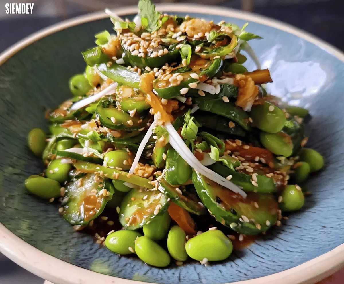 Easy Miso Sesame Bean Salad Recipe