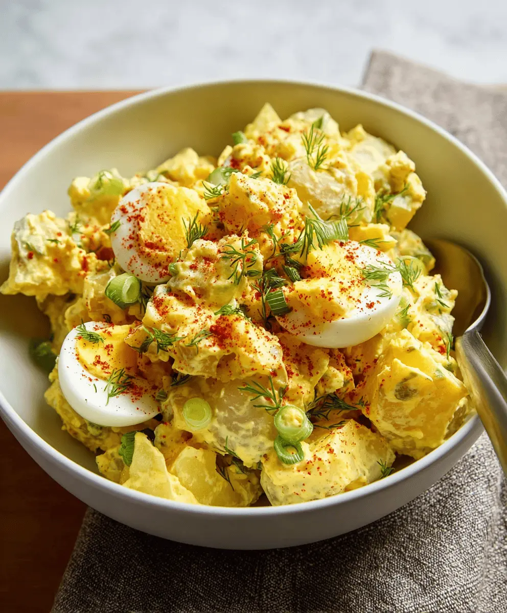 Easy Soul Food Potato Salad Recipe