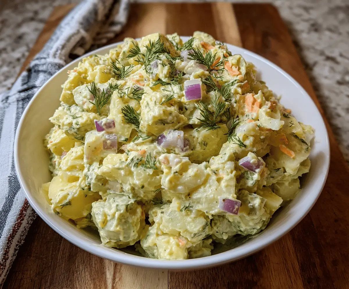 Easy Polish Potato Salad Recipe