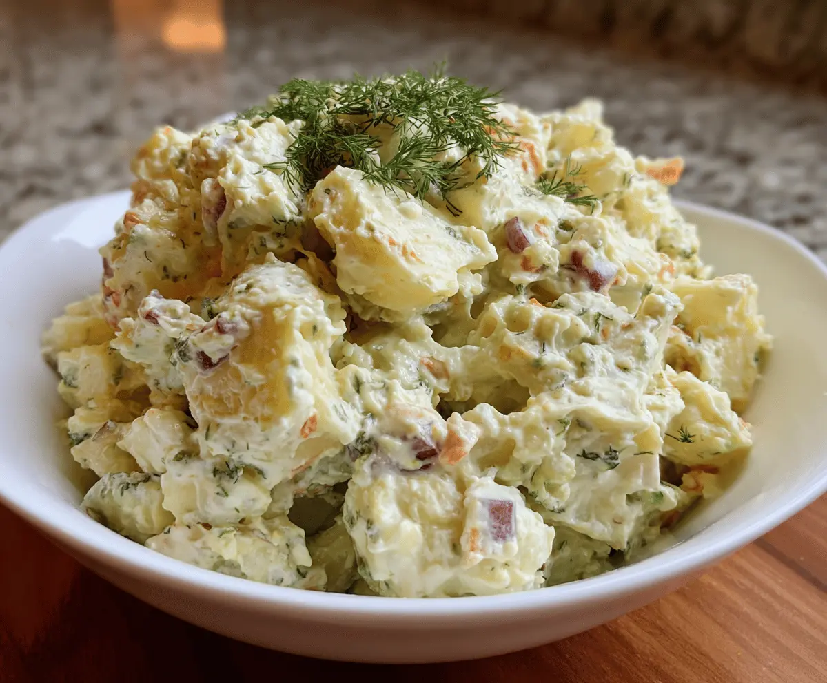 Easy Polish Potato Salad Recipe