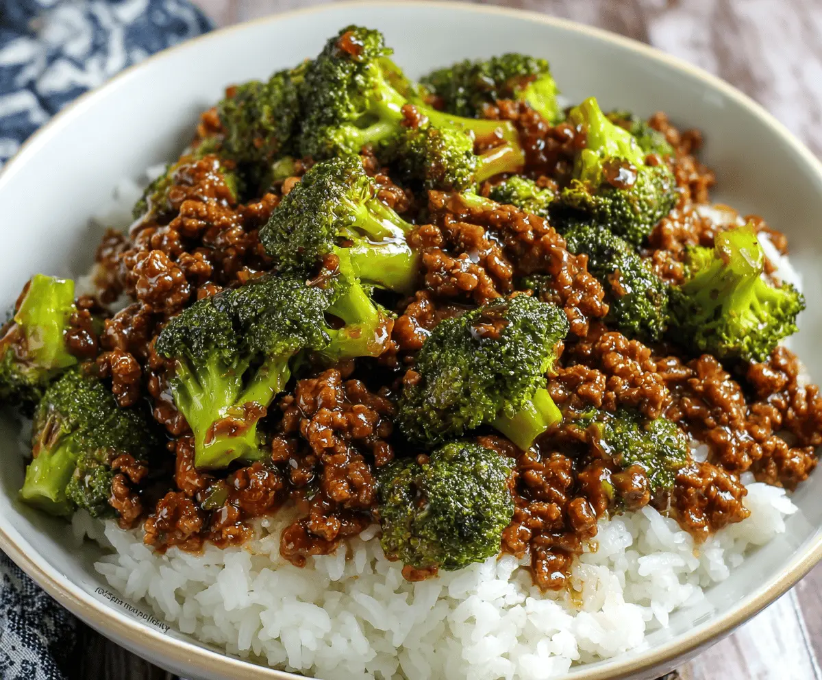 Quick and Easy Honey Garlic Beef and Broccoli Stir-Fry