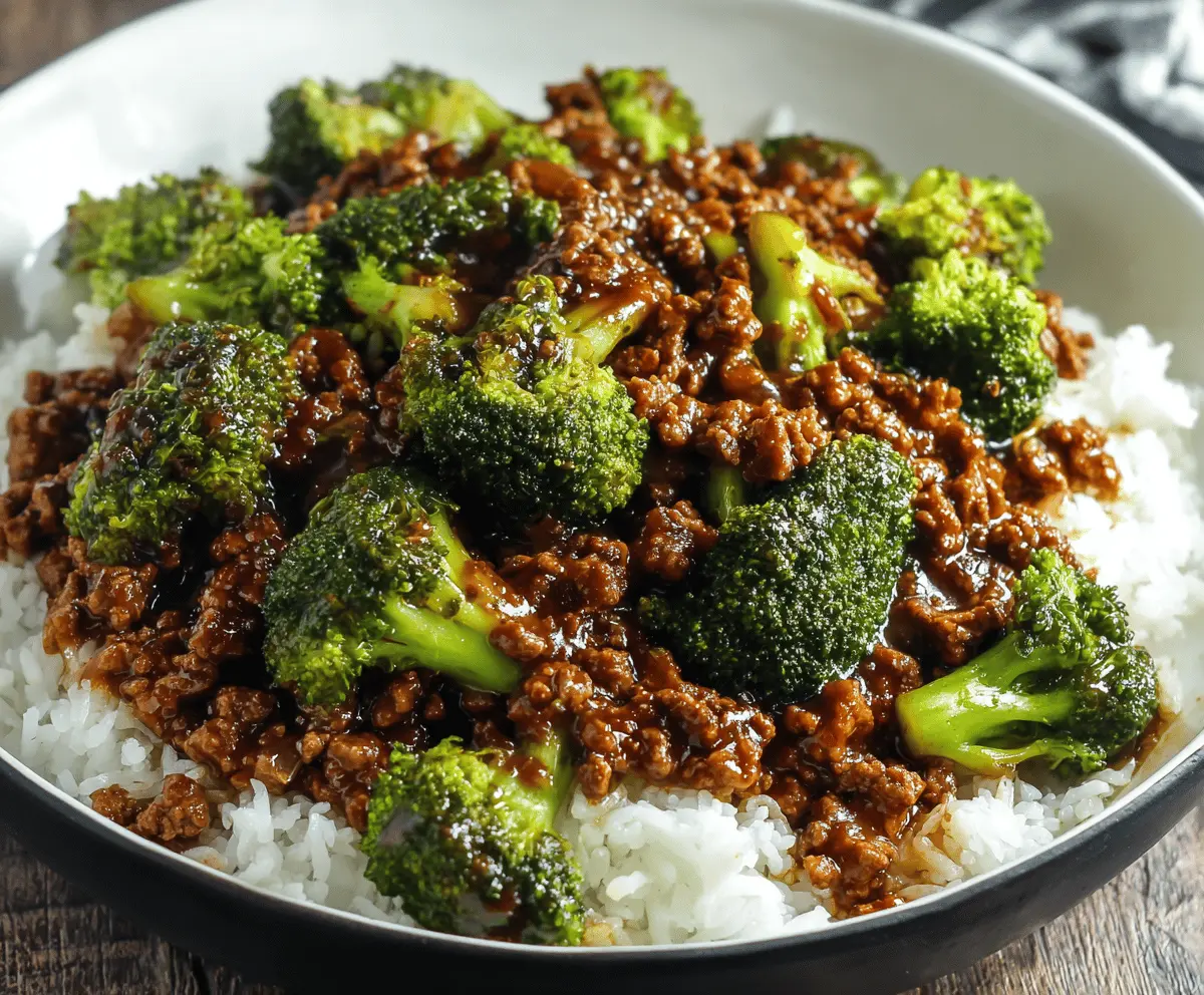Quick and Easy Honey Garlic Beef and Broccoli Stir-Fry