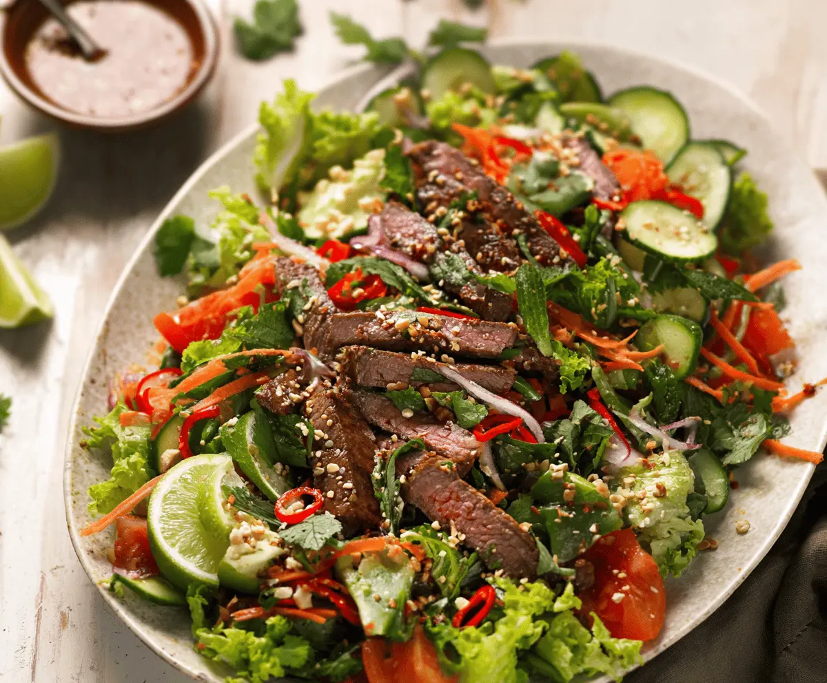 Easy Thai Beef Salad with Fresh Herbs