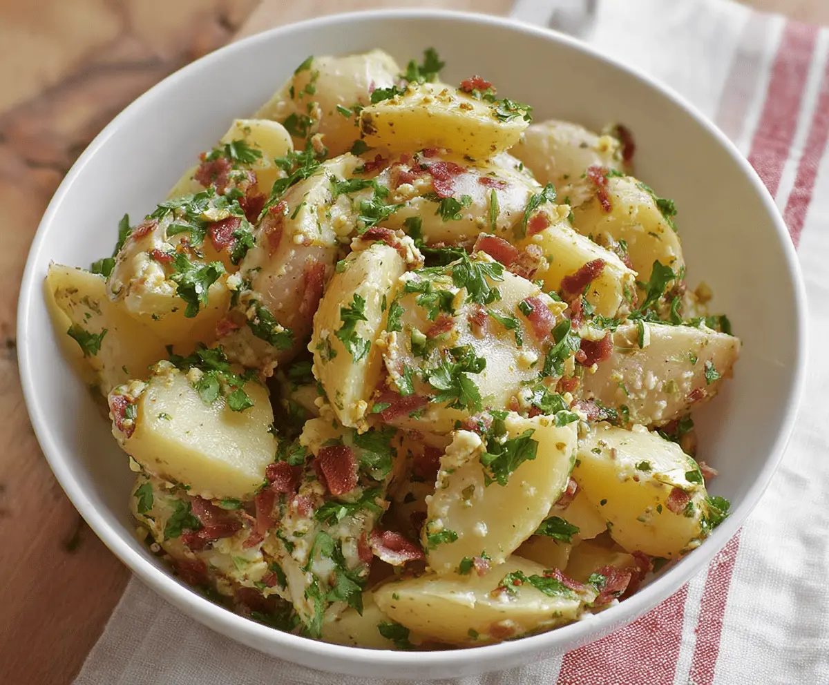 Easy German Potato Salad Recipe for Beginners