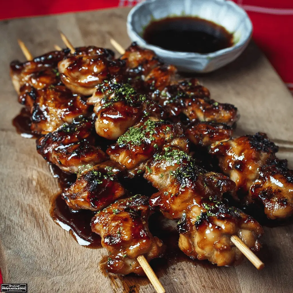 Easy and Delicious Japanese Chicken Yakitori Recipe