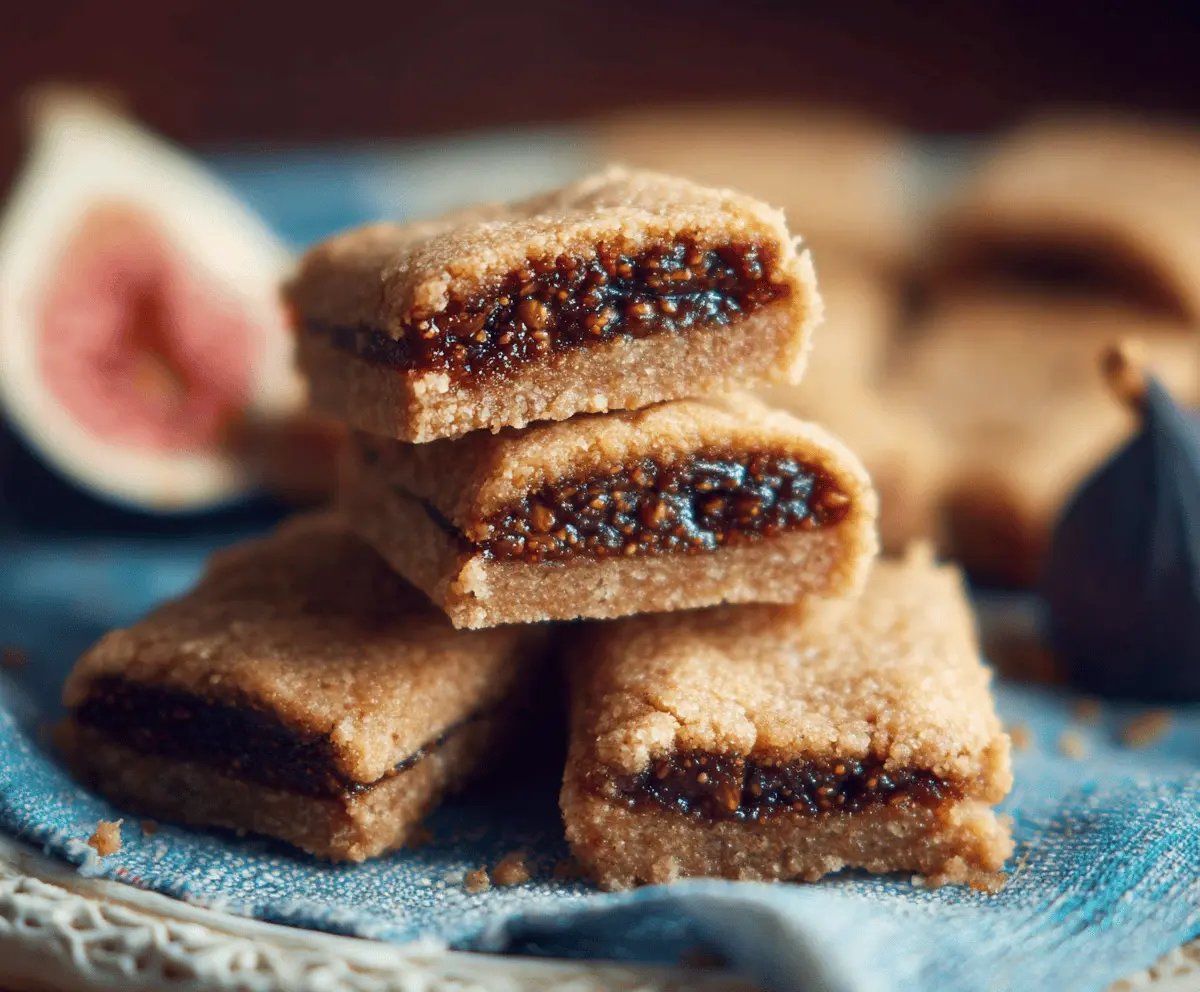 Easy Homemade Fig Newton Bars Recipe