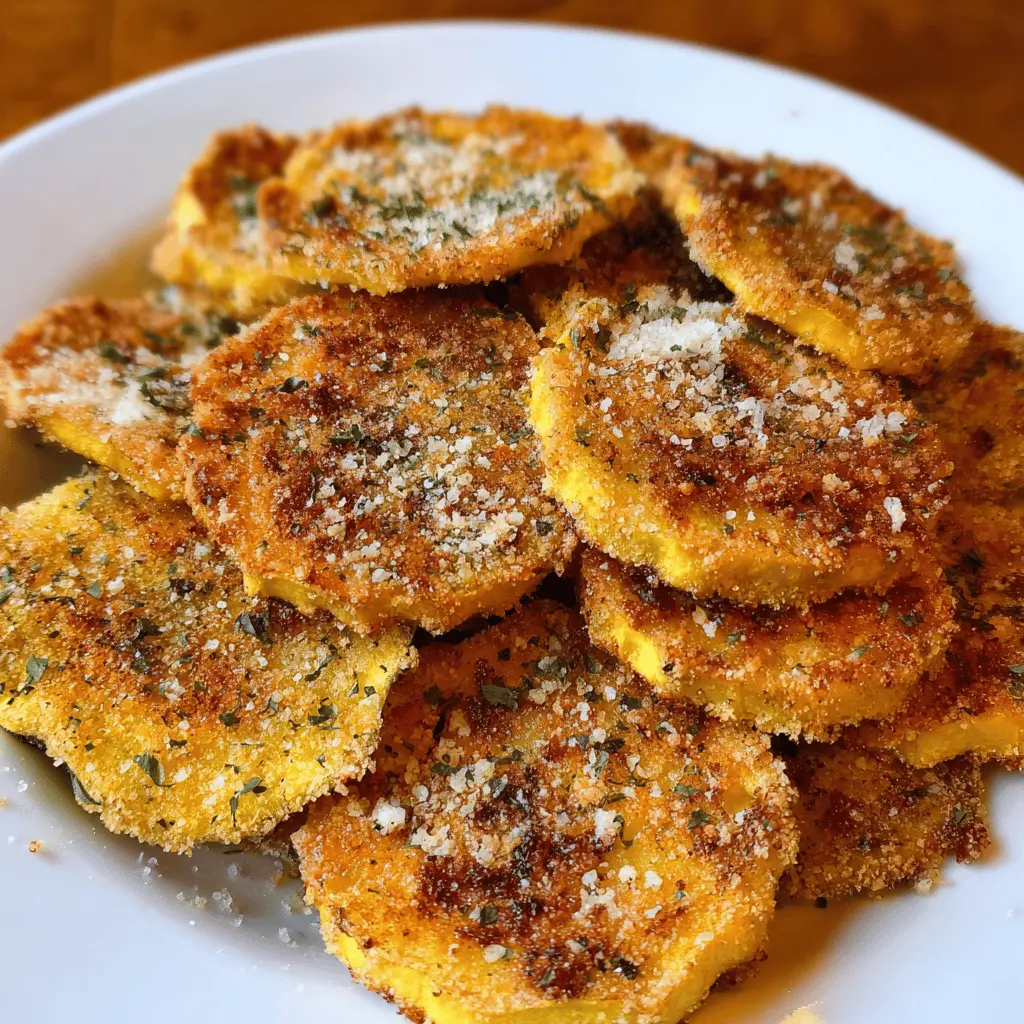 Crispy Oven Fried Squash Recipe