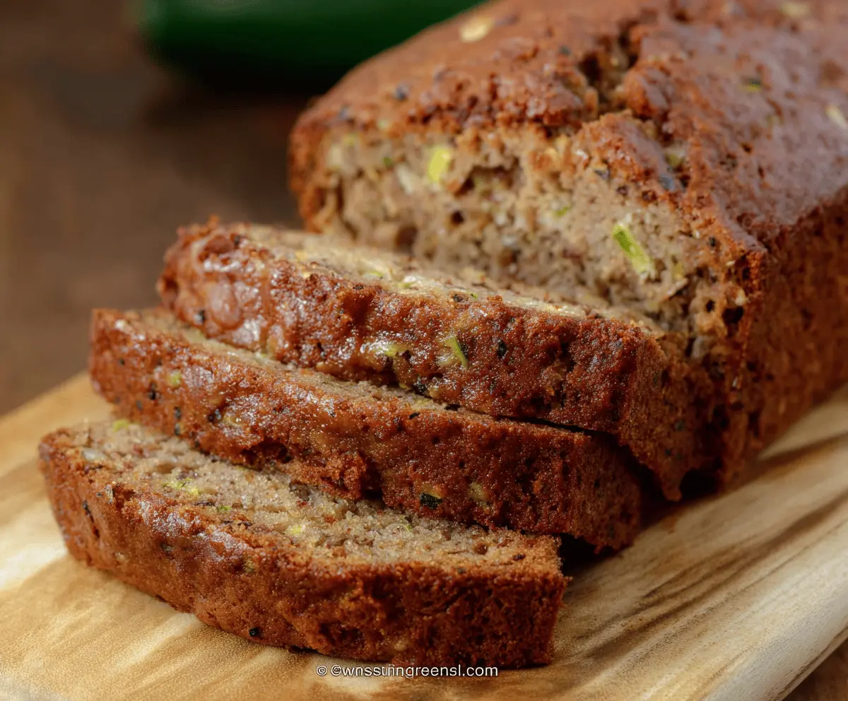 Moist and Easy Zucchini Bread Recipe