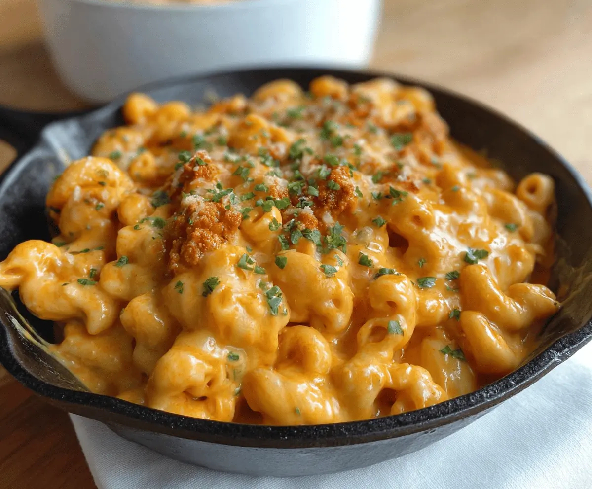 Creamy Buffalo Mac and Cheese Recipe