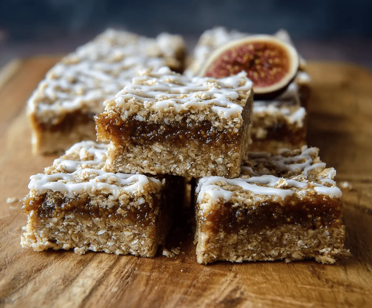 Easy Skinny Figgy Bars Recipe for Healthy Snacking