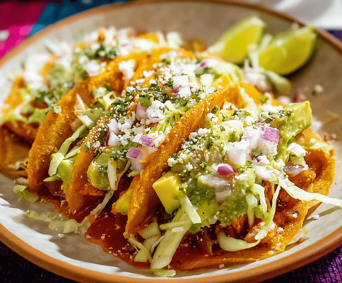 Crispy Tacos Dorados Recipe for Easy Dinner