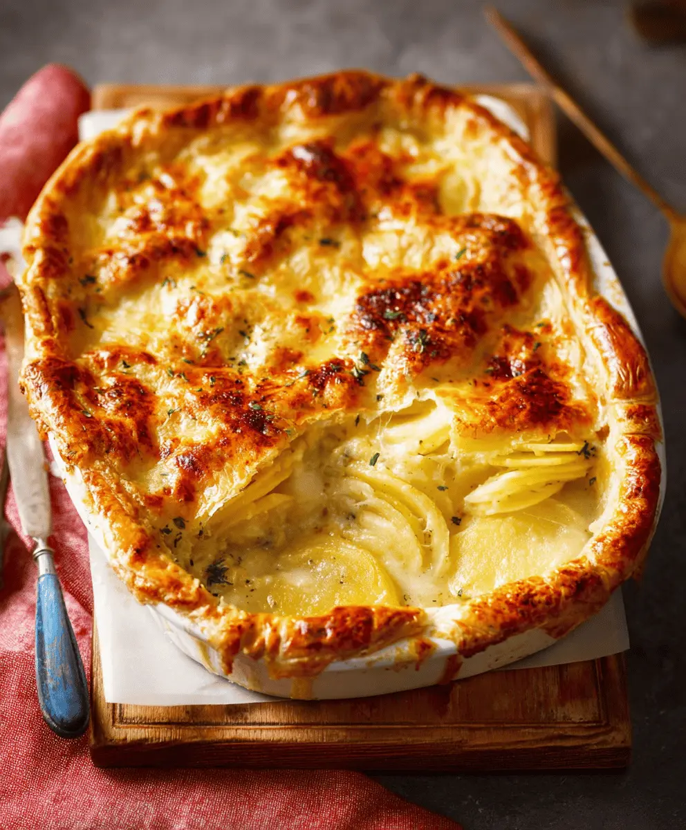 Jamie Oliver Cheese and Potato Pie Recipe