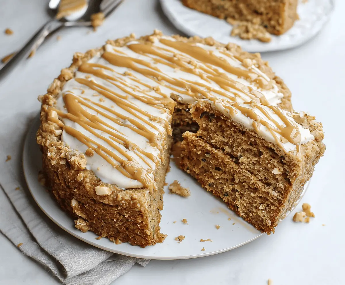 Moist Peanut Butter Zucchini Cake Recipe