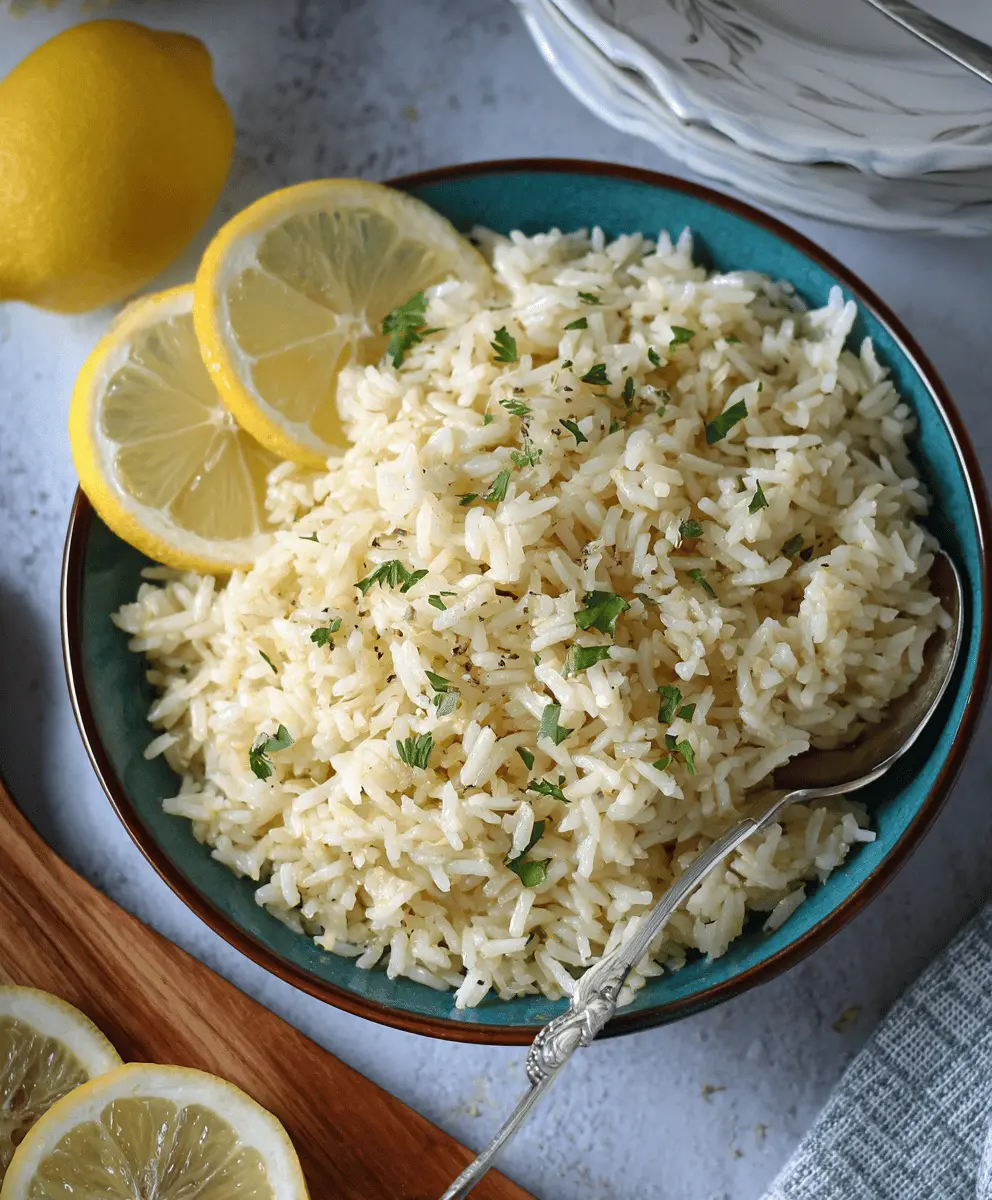 Easy Greek Lemon Rice Recipe Ready in 35 Minutes