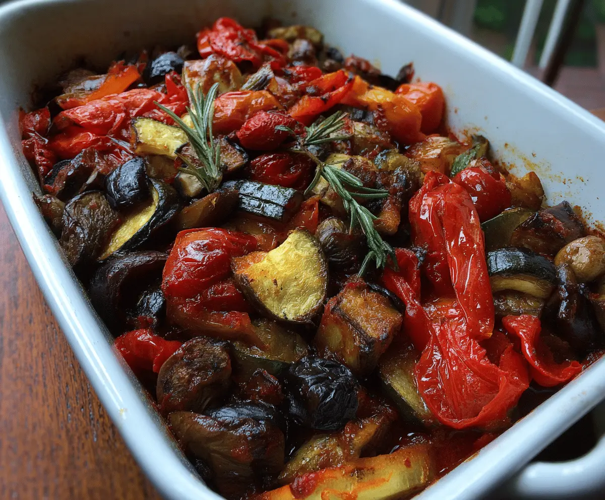 Greek Oven-Roasted Vegetable Stew Recipe