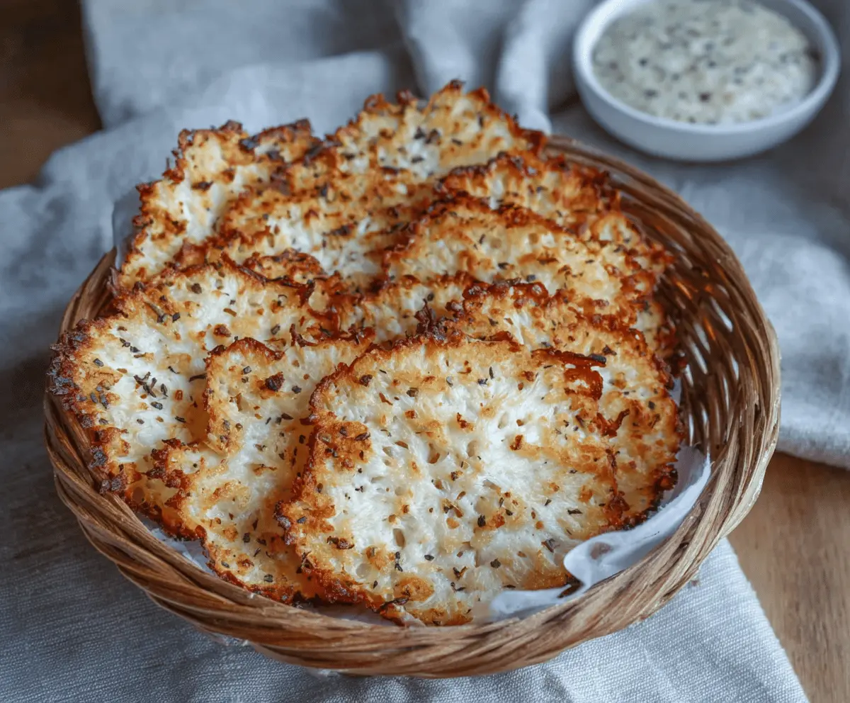 Crispy Cottage Cheese Chips Recipe for a Healthy Snack