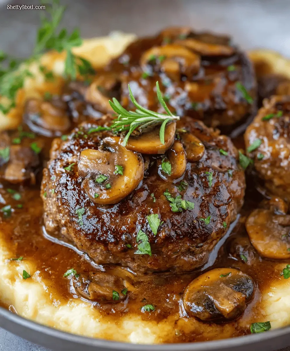 Easy Homemade Salisbury Steaks Recipe