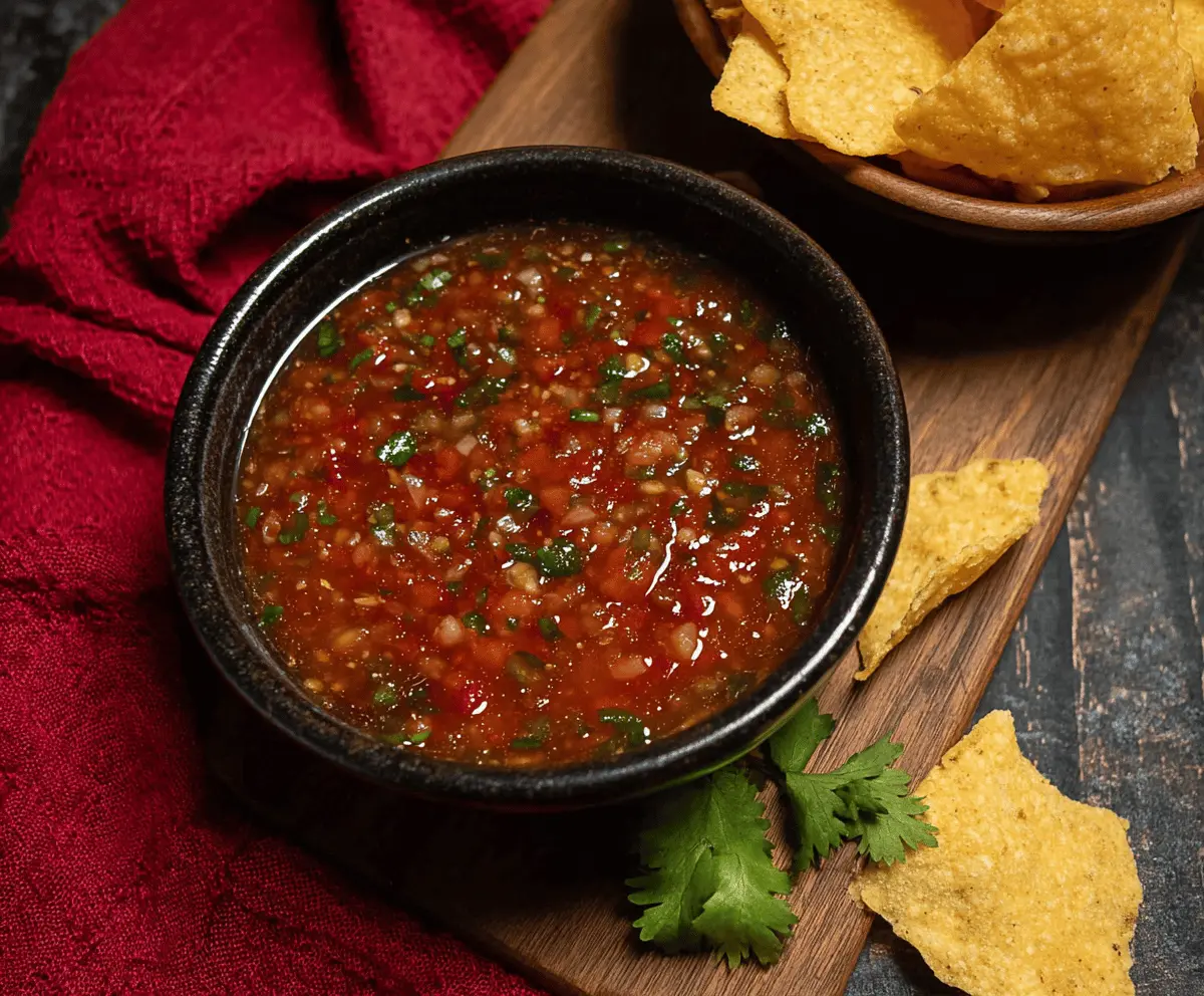 Easy Homemade Salsa Roja Recipe With 6 Ingredients