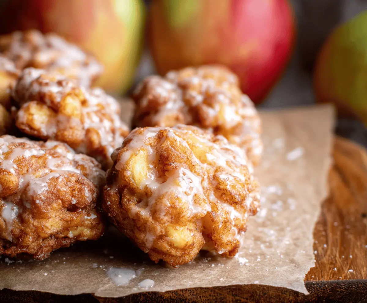 Baked Apple Fritters