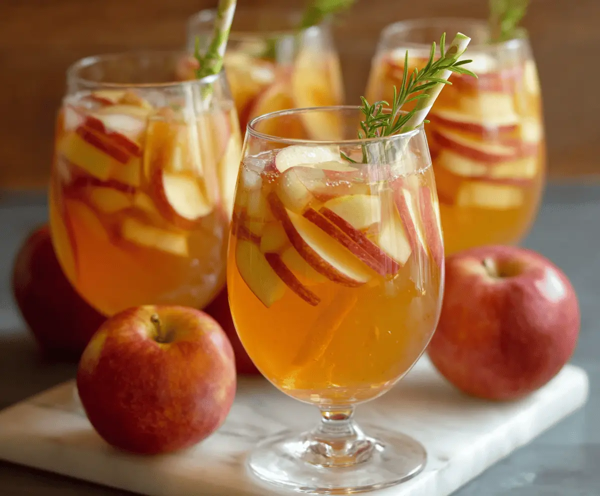 Caramel Apple Sangria
