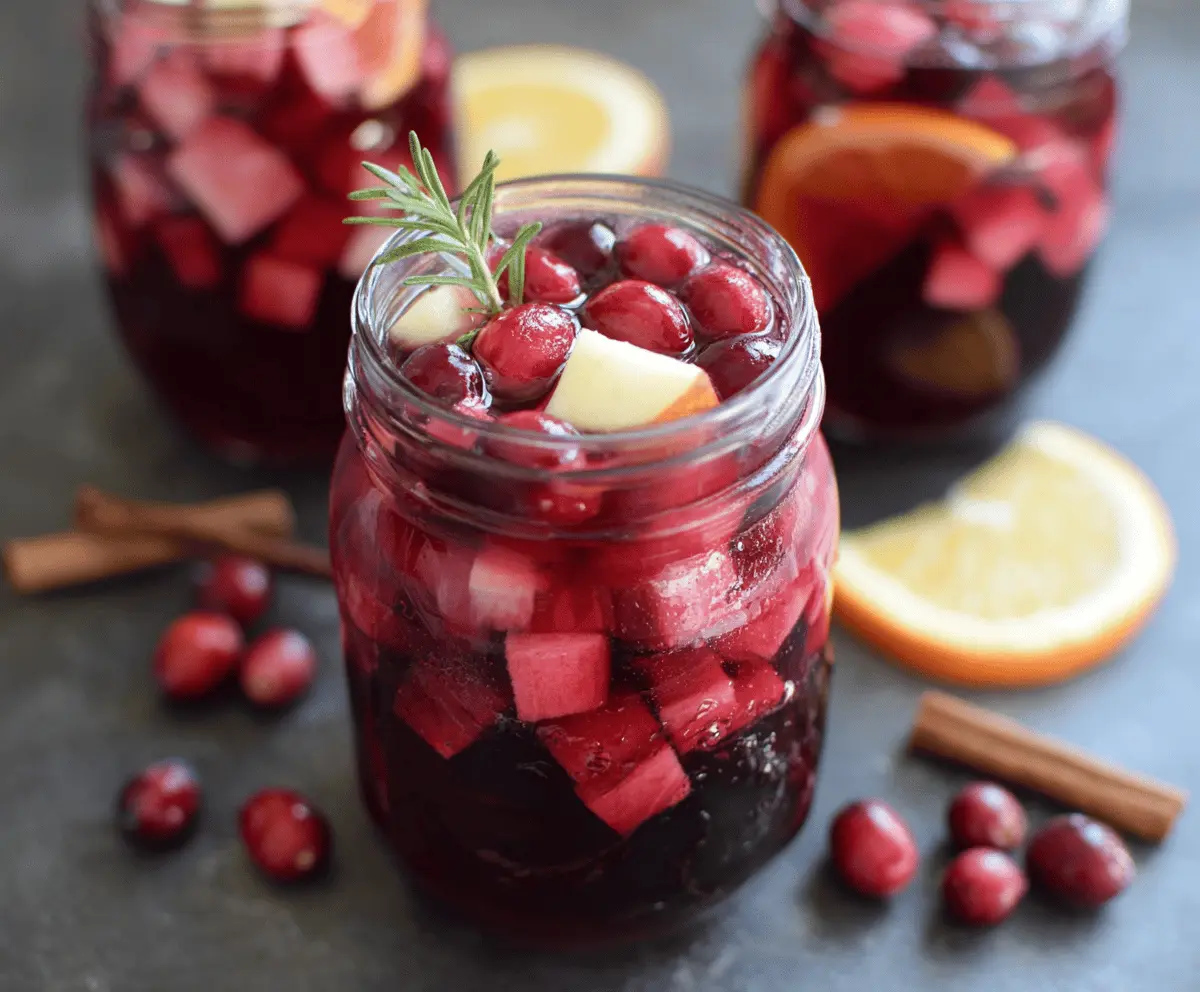 Cranberry Apple Sangria