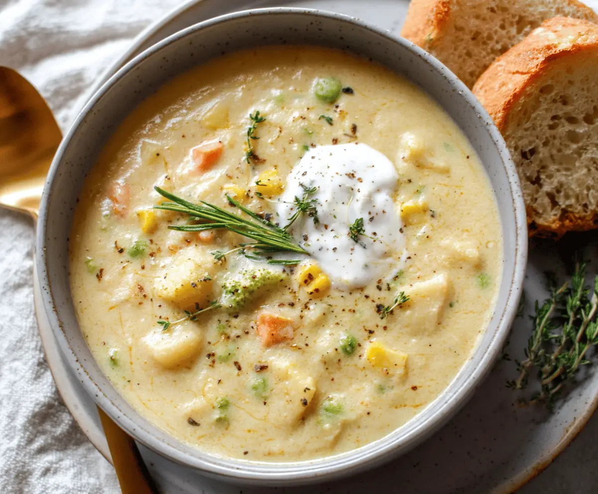 Creamy Vegetable Soup