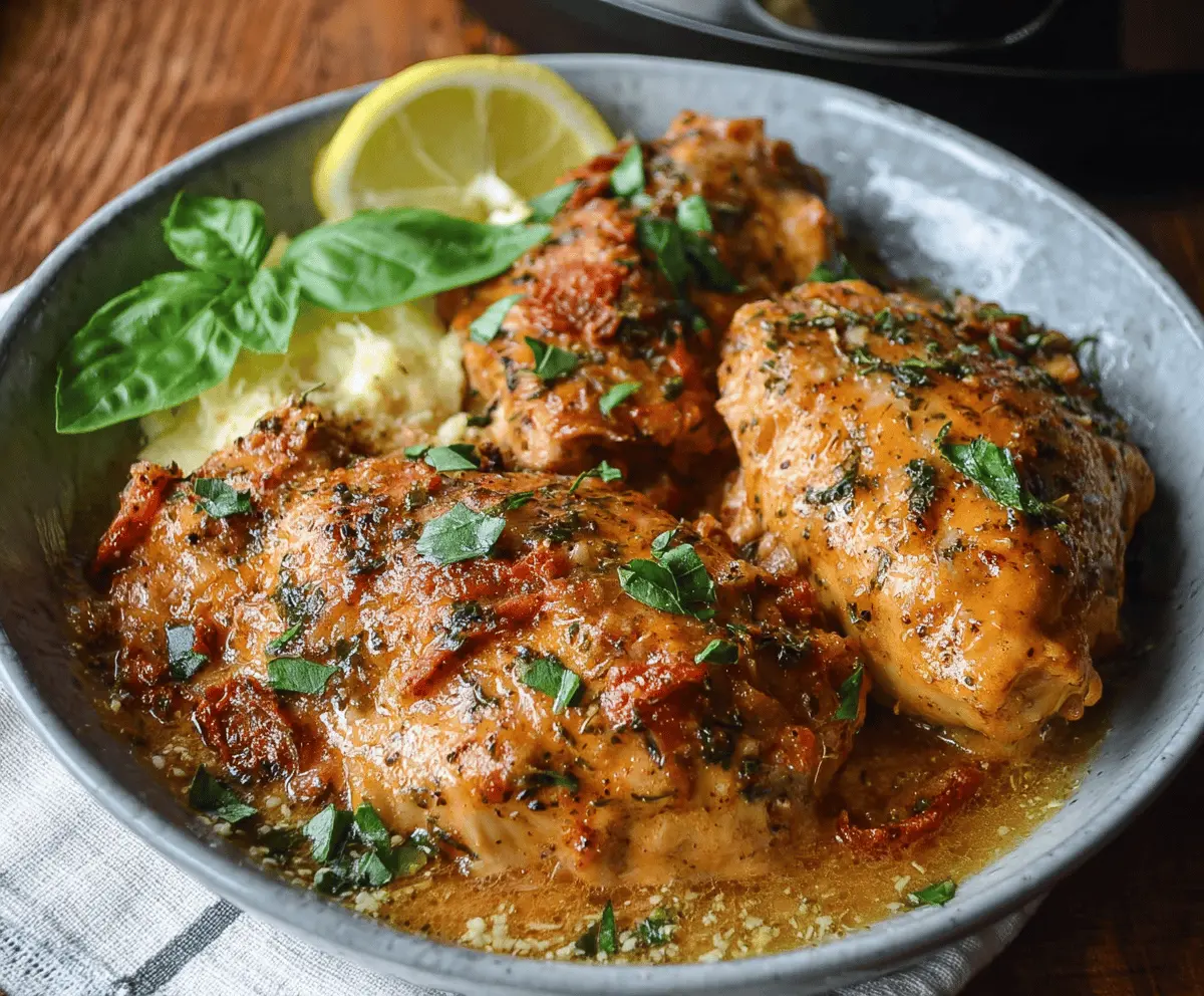 Crockpot Marry Me Chicken