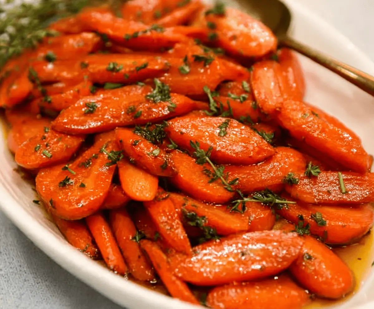 Glazed Carrots (Christmas Recipe & Thanksgiving Recipe)
