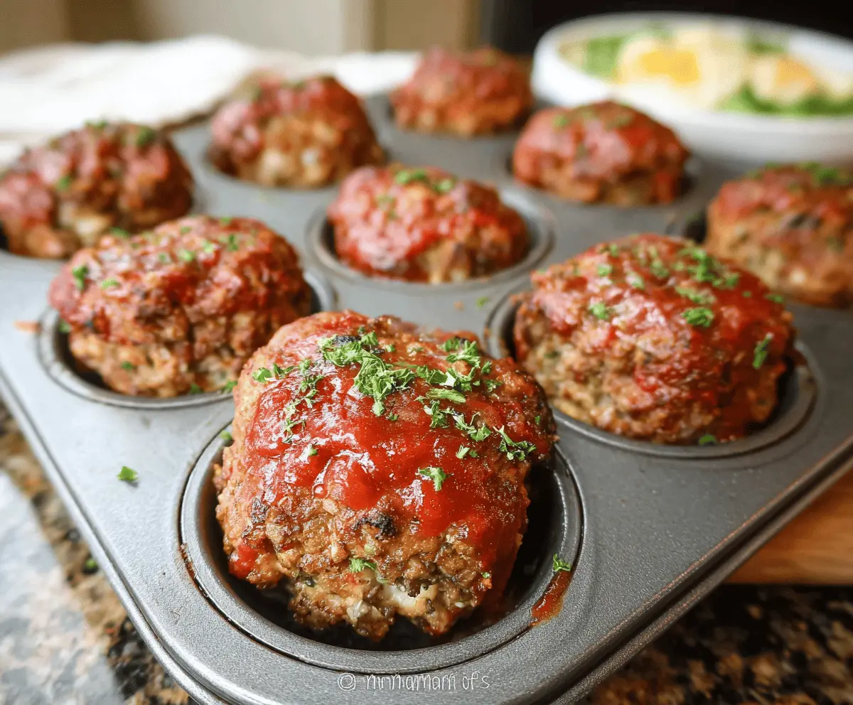 Muffin Tin Meatloaf