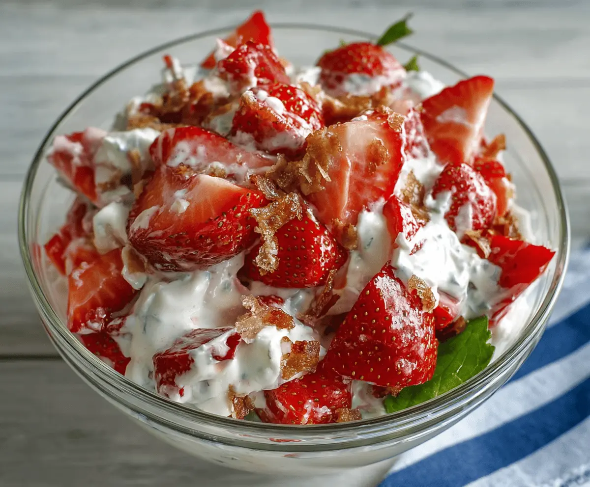 Strawberry Crack Salad