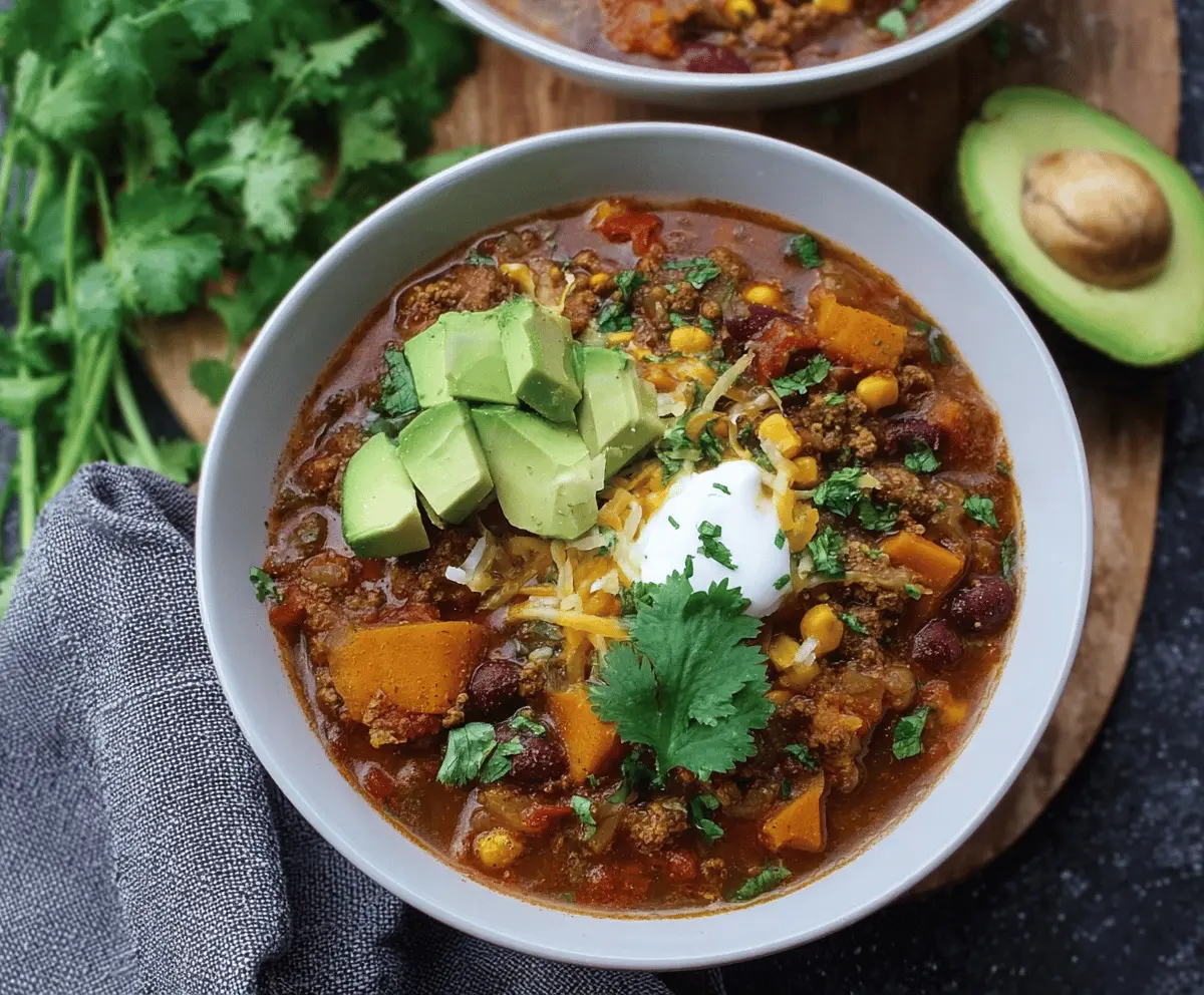 Sweet Potato Taco Soup