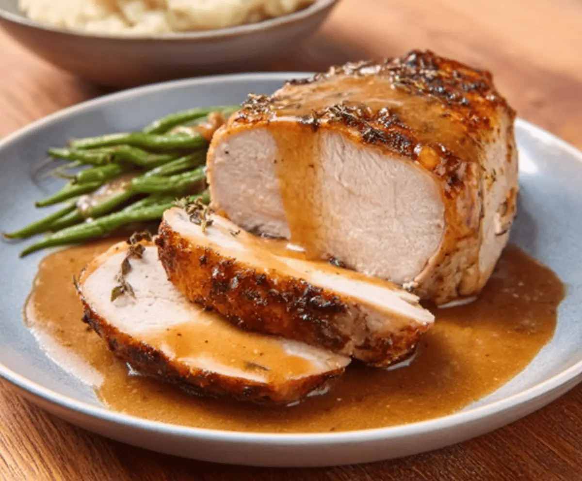 Crock Pot Pork Loin with Gravy Recipe