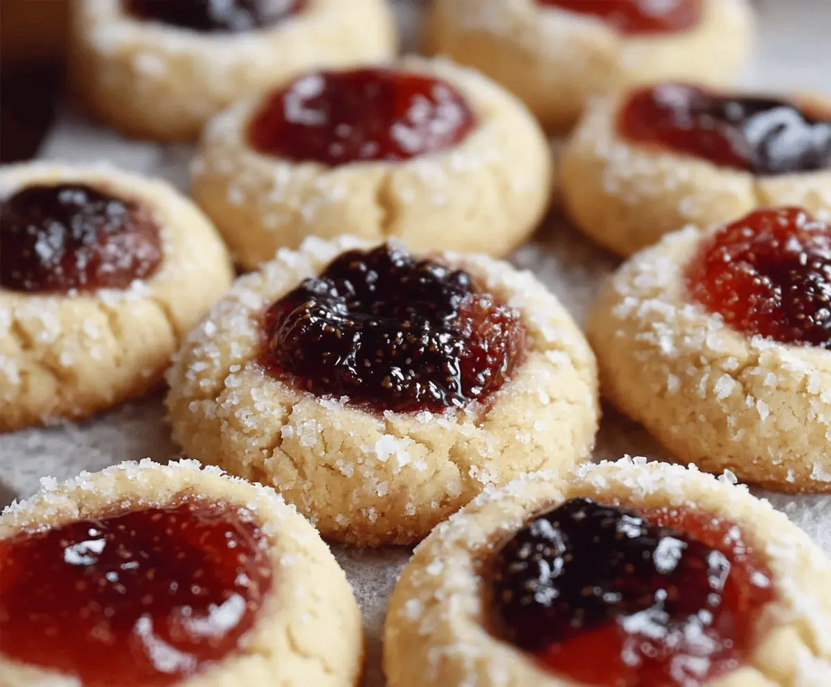 Jam Thumbprint Cookie Recipe
