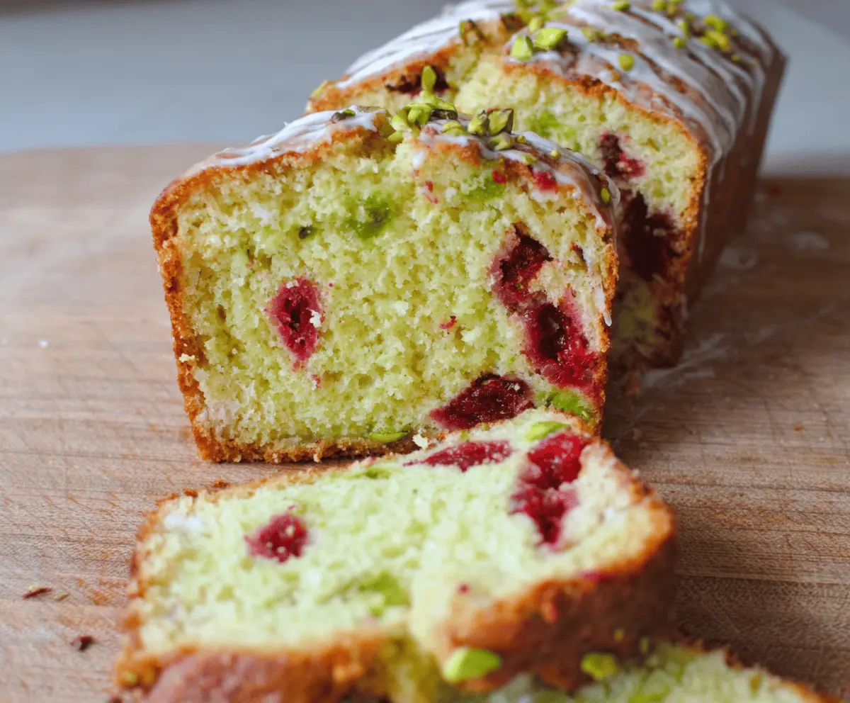 Pistachio Cherry Bread 