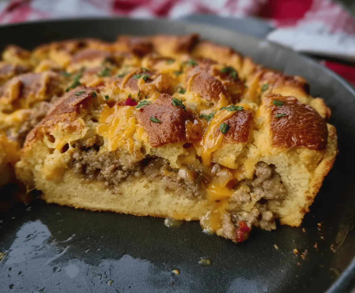 Sausage Breakfast Casserole With Crescent Roll Dough