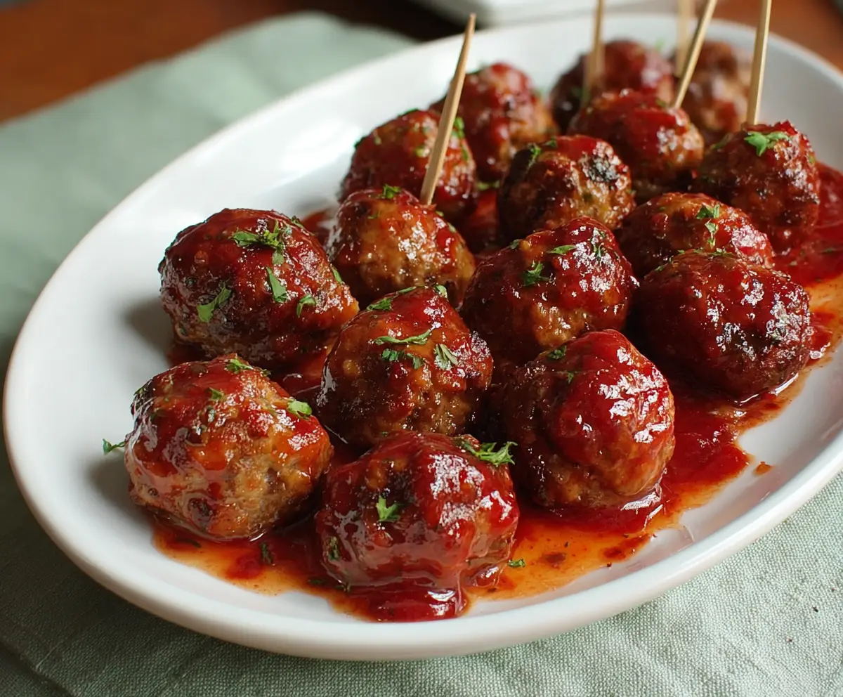 Cape Cod Cocktail Meatballs