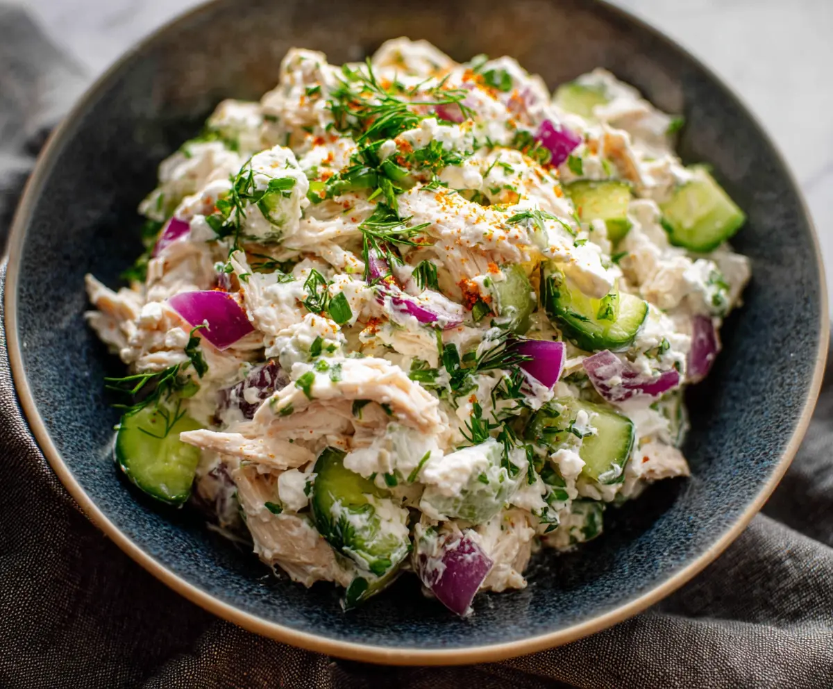 Cottage Cheese Chicken Salad