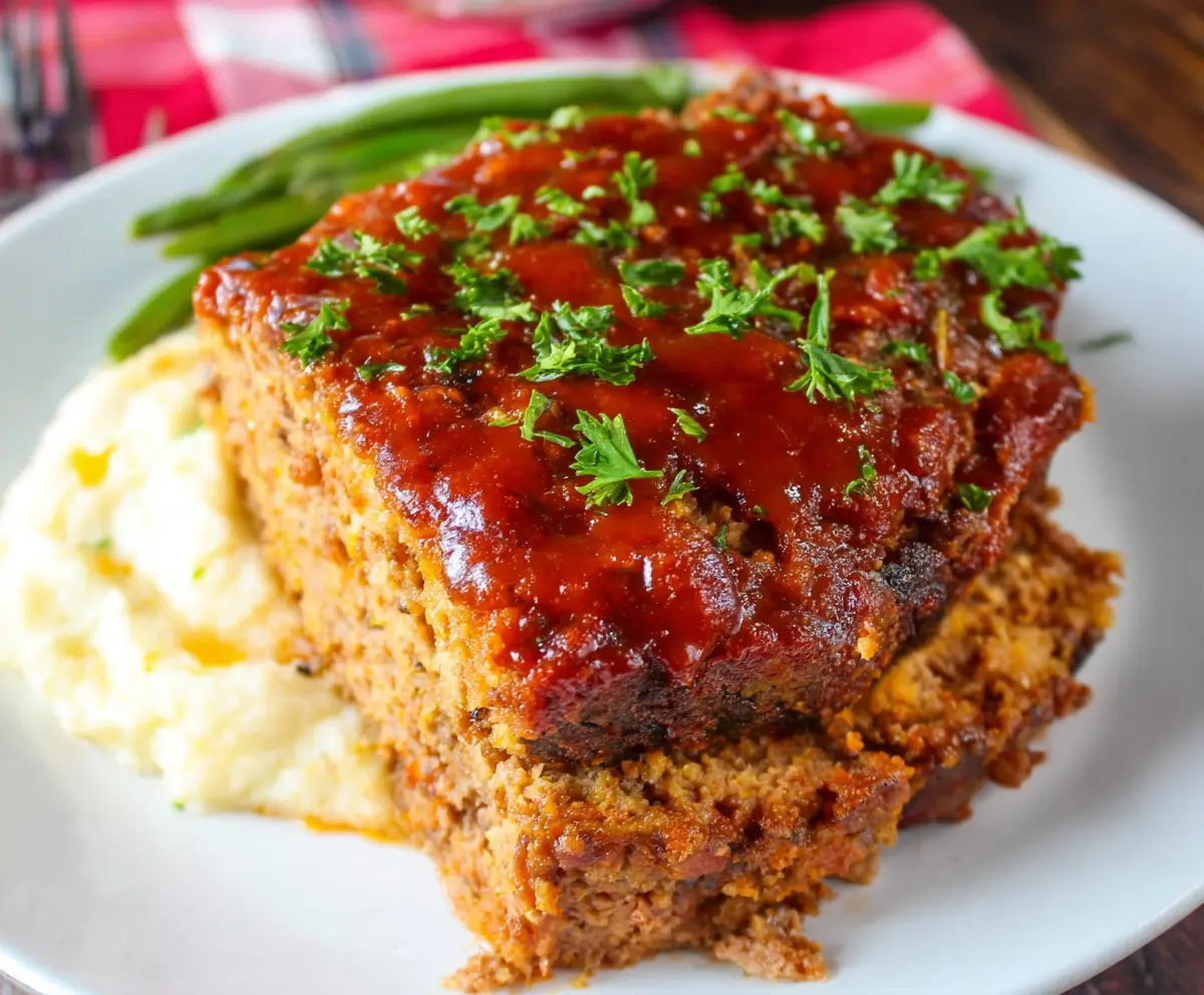 Crockpot Sloppy Joe Meatloaf