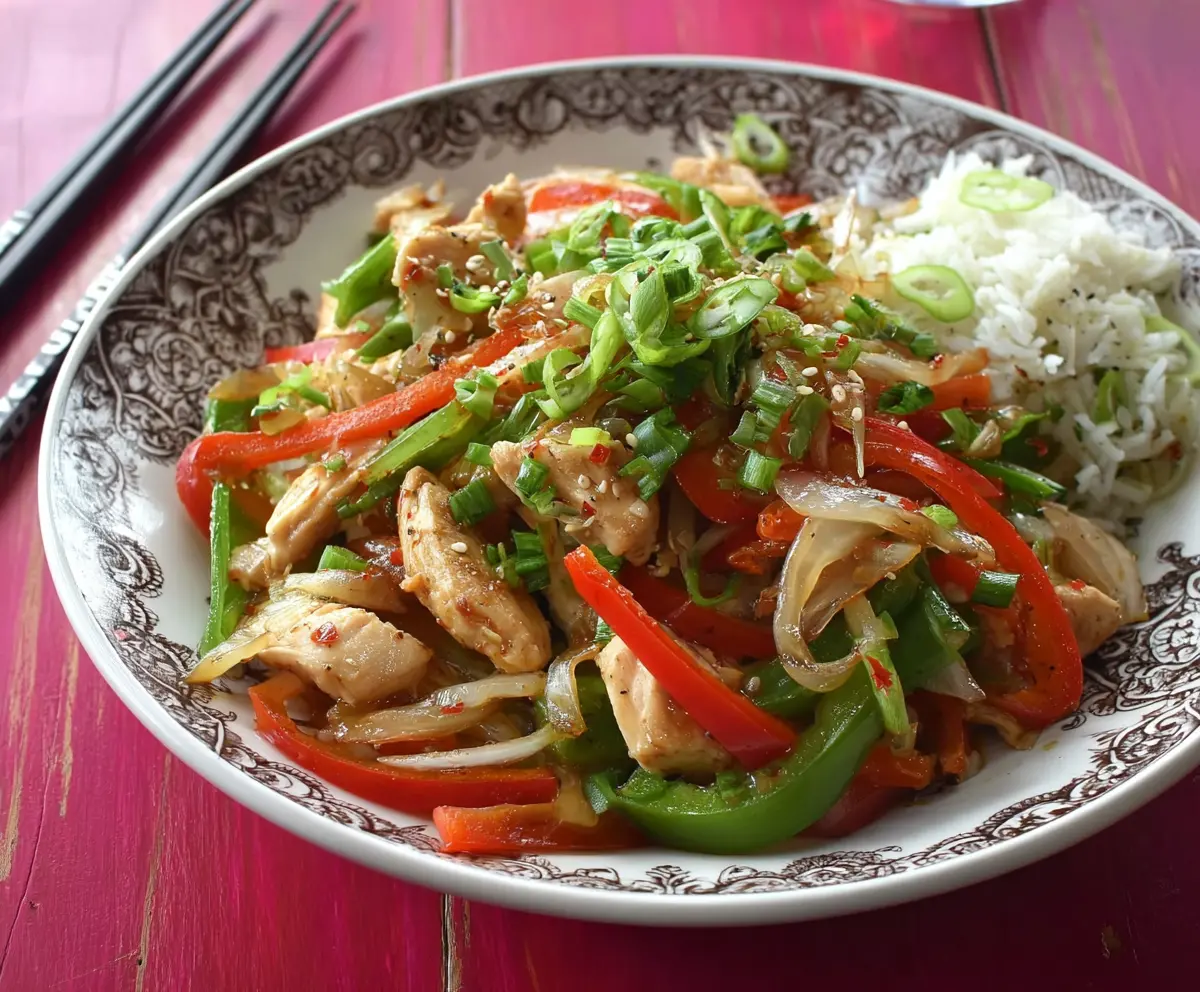 Garlic Chicken Stir Fry