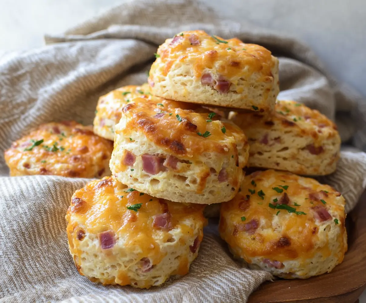 Ham & Cheese Biscuits