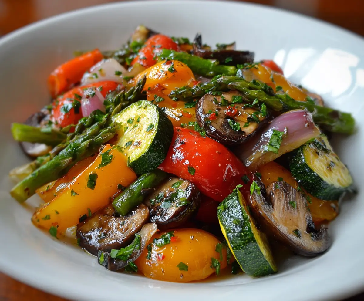 Healthy Sautéed Vegetables 