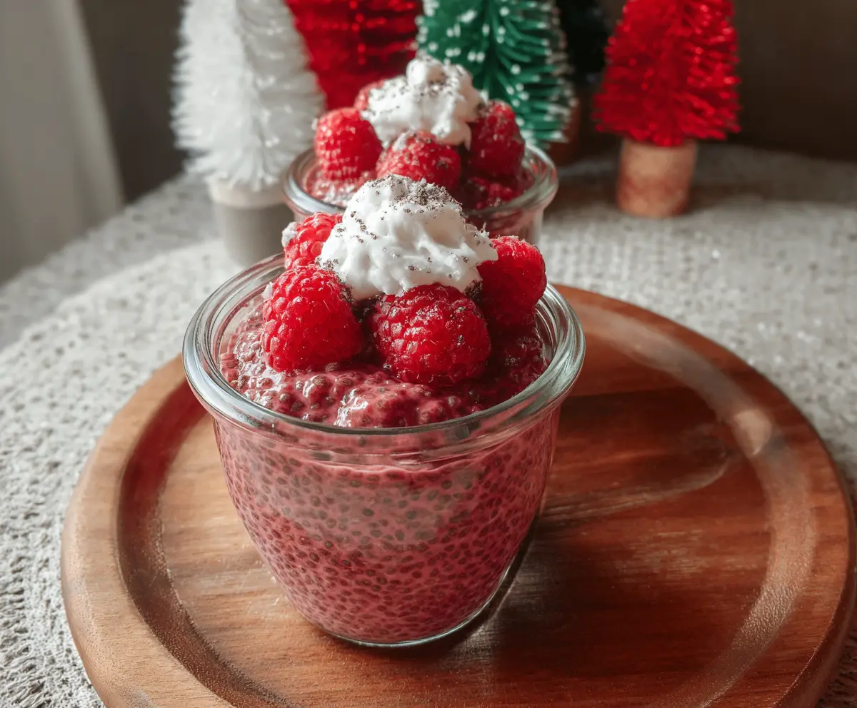 Raspberry Chia Seed Pudding